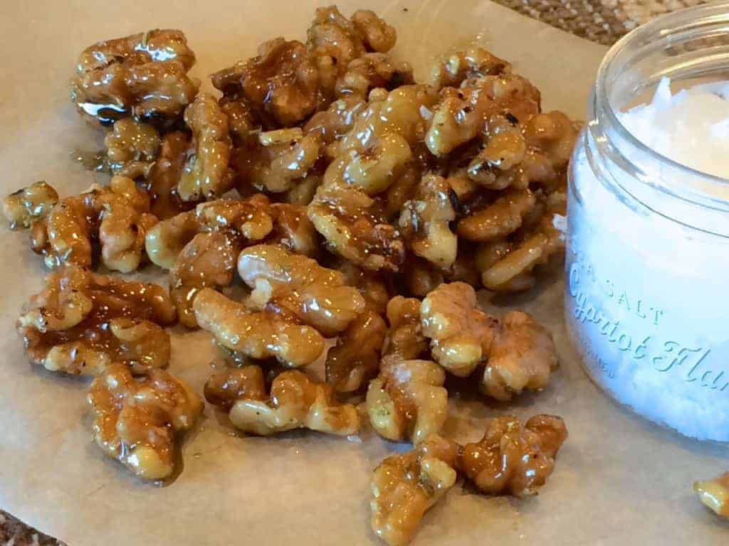 Sweet and Salty Maple Walnuts Audrey Dunham
