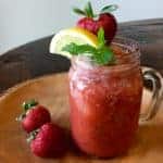 Strawberry Mint Lemonade