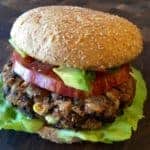 Southwest Black Bean Burgers