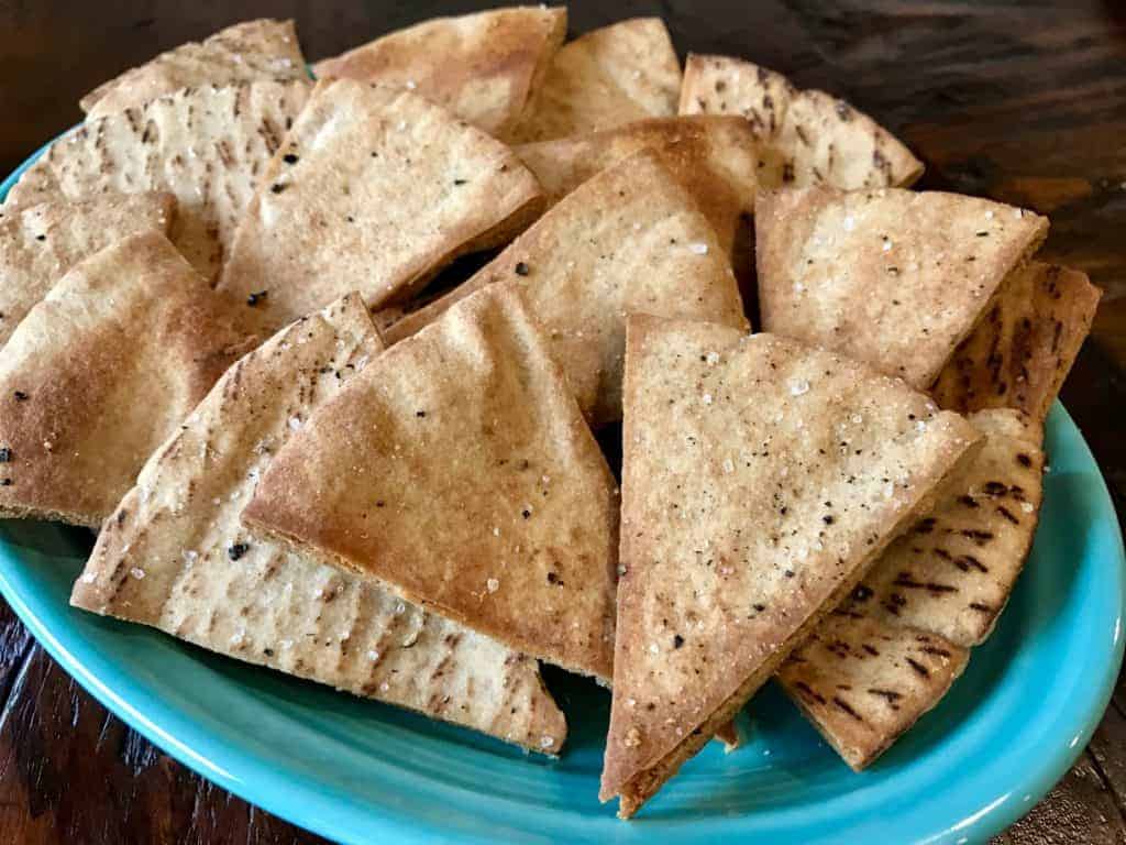 Crunchy Salt and Pepper Pita Chips Audrey Dunham