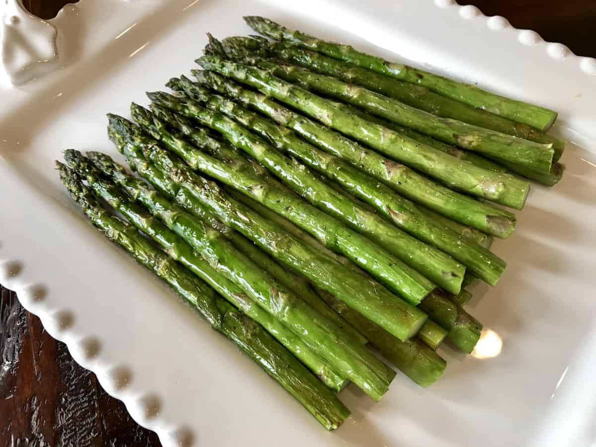 Roasted Asparagus with Balsamic Glaze Audrey Dunham