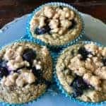 Vegan Lemon Blueberry Muffins