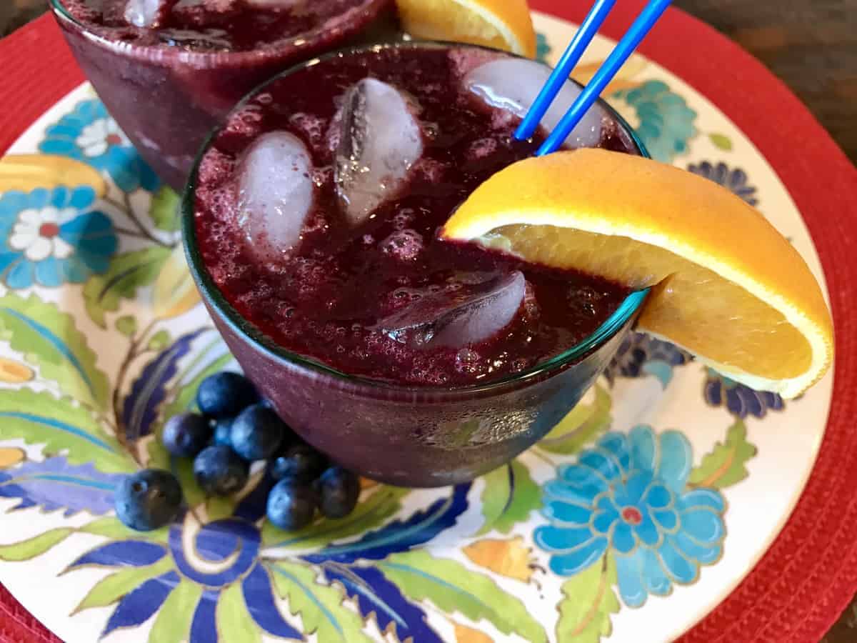 Blueberry Margaritas