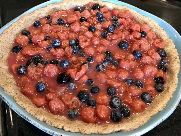 Vegan and Gluten Free Cherry Blueberry Pie Audrey Dunham(02)