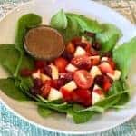 Salad with Oil-Free Balsamic Dressing