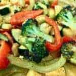 Roasted Coconut Curry Vegetables