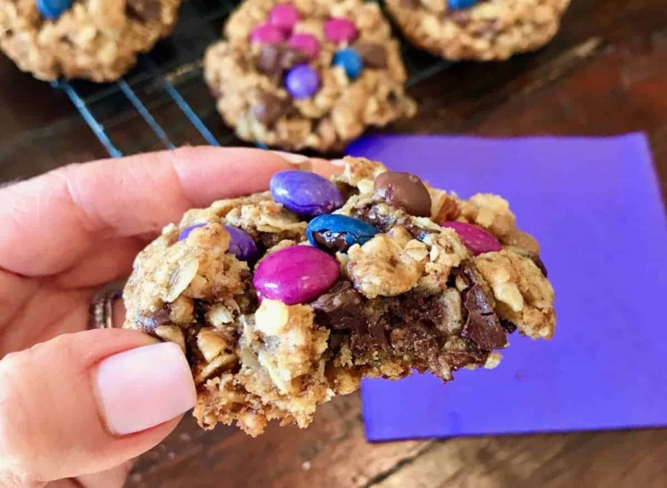 Vegan Monster Cookies (Gluten Free Option) Audrey Dunham