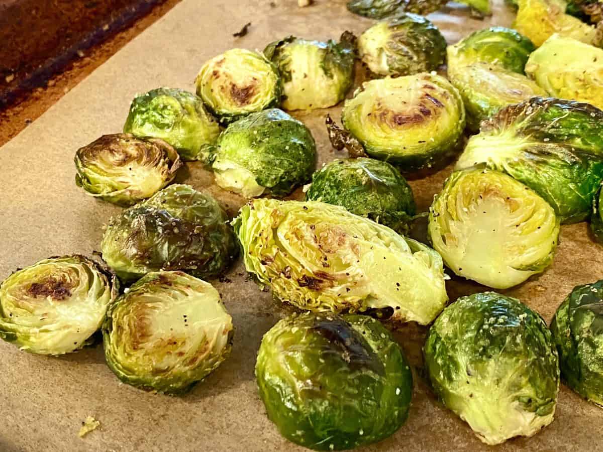 Balsamic Glazed Brussels Sprouts Audrey Dunham