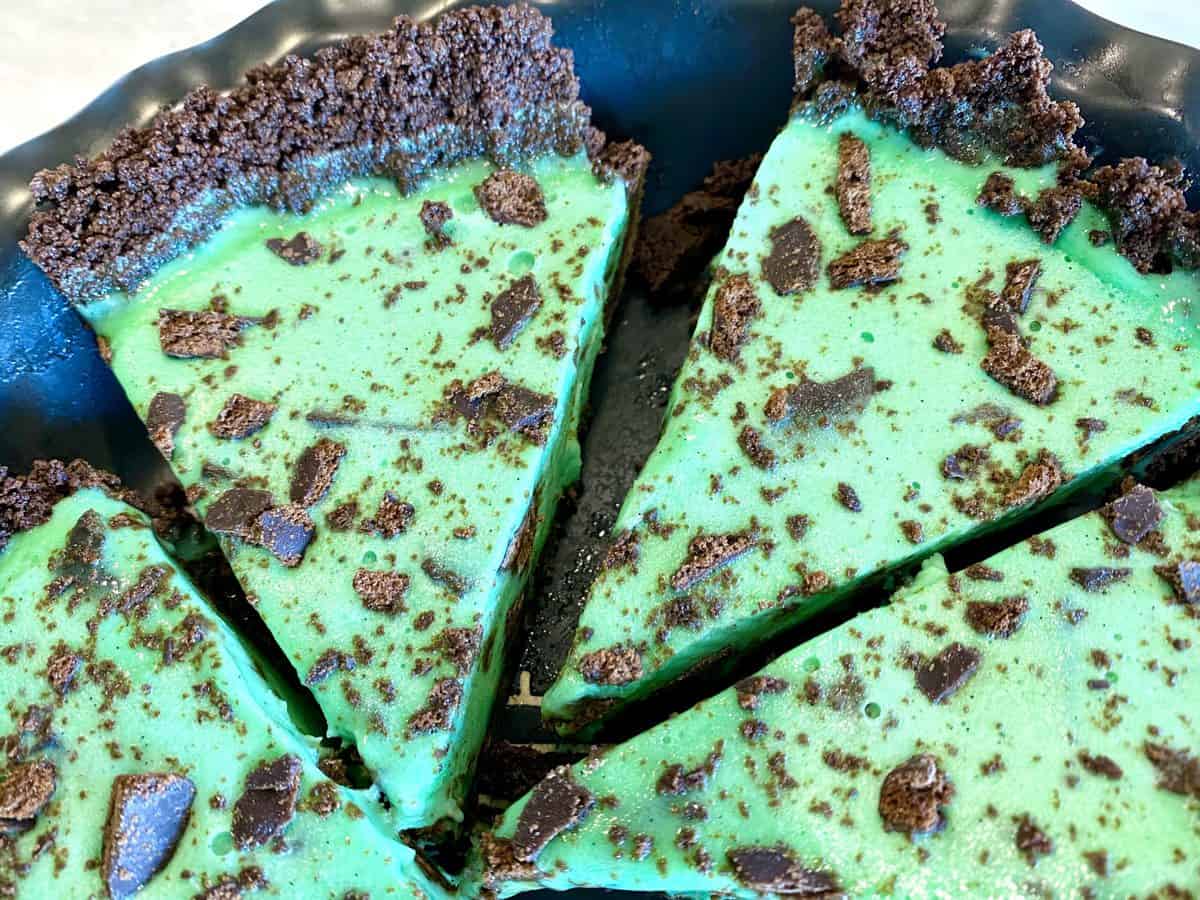5Ingredient Vegan Thin Mint Ice Cream Pie Audrey Dunham